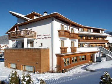 Italský hotel Alp Cron Moarhof v zimě