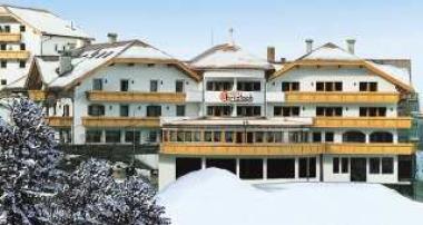 Italský hotel Christoph v zimě