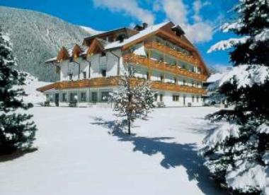 Rakouský hotel Koflerhof v zimě