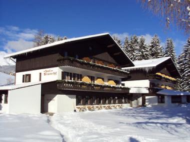 Italský hotel Meransnerhof v zimě