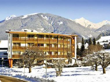 Italský hotel Petrus v zimě