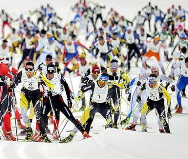 Účastníci závodu Gsieser Tal-Lauf