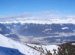 Italské středisko Bruneck v zimě