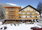 Italský hotel Brötz v zimě