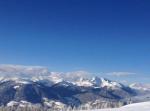 Oblast Kronplatz - zimní krajina
